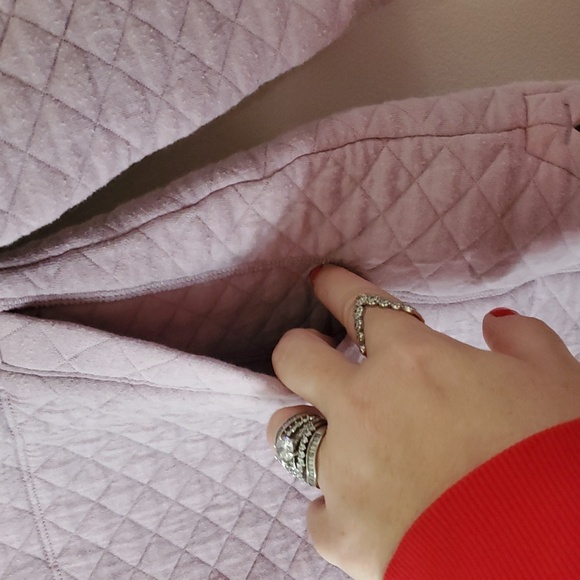 Womens Duluth Trading Quilted Funnelneck Tunic Pullover Size Small Big Pocket - Picture 3 of 9